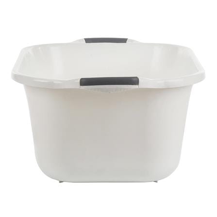 SQUARE BASIN PLIM 48X37cm WHITE