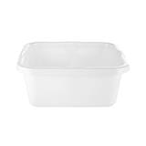 SQUARE BASIN PLIM 29cm WHITE
