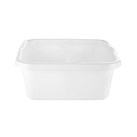 SQUARE BASIN PLIM 29cm WHITE