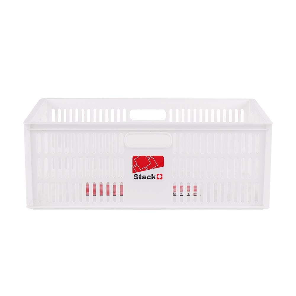 STACKABLE STORAGE BOX STACKO DT-41 XL 47X36X17CM WHITE