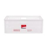 STACKABLE STORAGE BOX STACKO DT-41 XL 47X36X17CM WHITE
