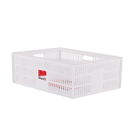 STACKABLE STORAGE BOX STACKO DT-41 XL 47X36X17CM WHITE