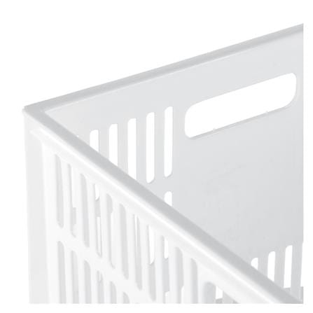 STACKABLE STORAGE BOX STACKO DT-38 L 39X28X25CM WHITE