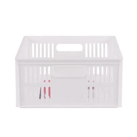 STACKABLE STORAGE BOX STACKO DT-31 M 39X28X13.3CM WHITE