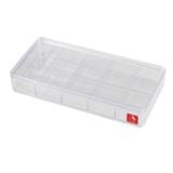 STORAGE BOX WITH 15 COMPARTMENTS BOXBOX BB010415 13.5X28.2X4.8CM CLEAR