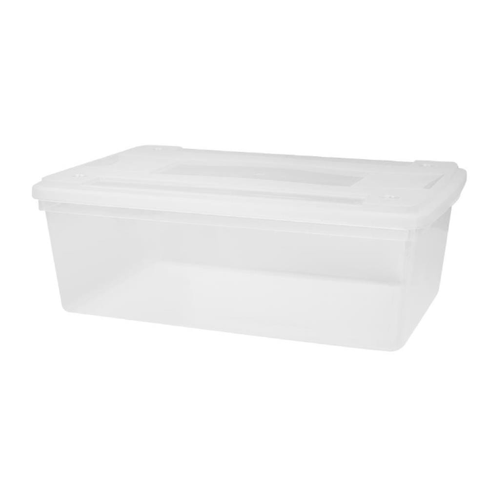 BOX WITH LID UNI-WARE 4892 26.5X36.5X13CM WHITE