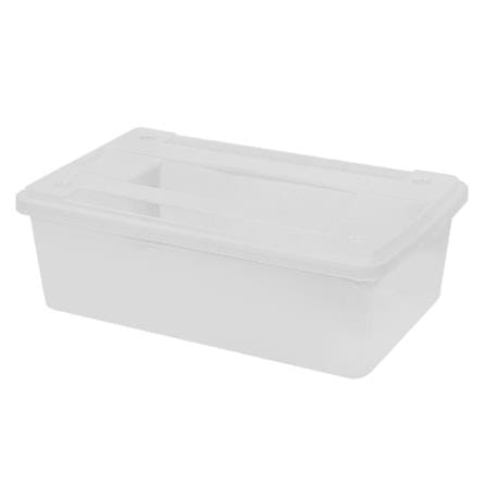 BOX WITH LID UNI-WARE 4892 26.5X36.5X13CM WHITE