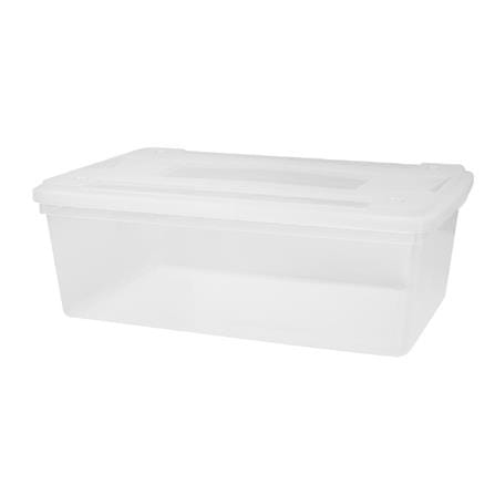 BOX WITH LID UNI-WARE 4892 26.5X36.5X13CM WHITE