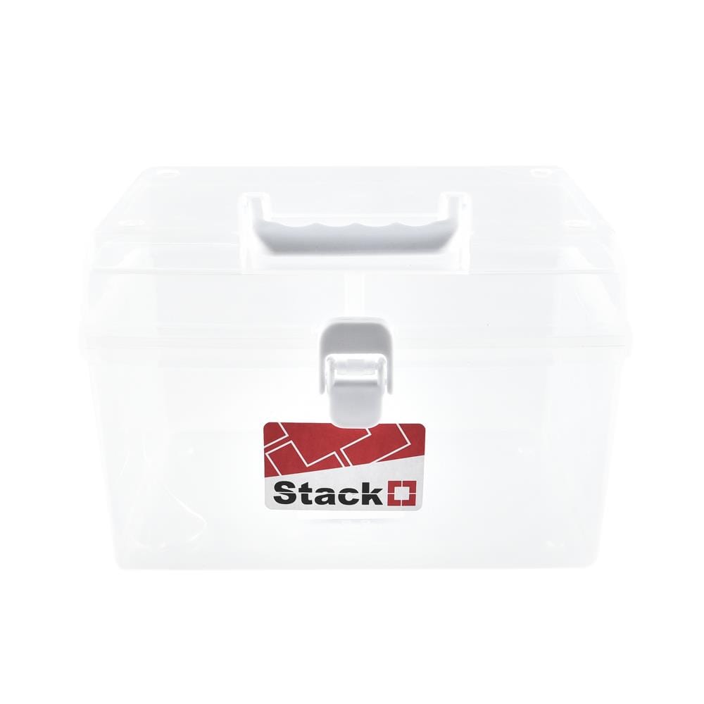 BOX WITH HANDLE UNI-WARE 4764 22X17X15CM WHITE