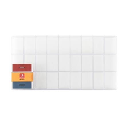 27-COMPARTMENT BOX WITH SPONGE BOXBOX 6127SPL CLEAR