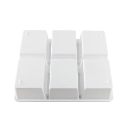 6 COMPARTMENT BOX STACKO TLR-106 29X23.8X6.3CM WHITE
