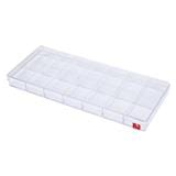 14 COMPARTMENT BOX BOXBOX 224-14L 11X26X2.5CM WHITE