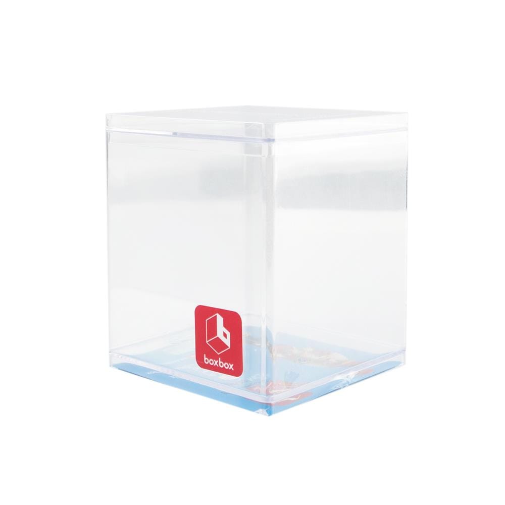 STACKABLE STORAGE BOX BOXBOX BB02011 8.5X8.5X9.75CM CLEAR