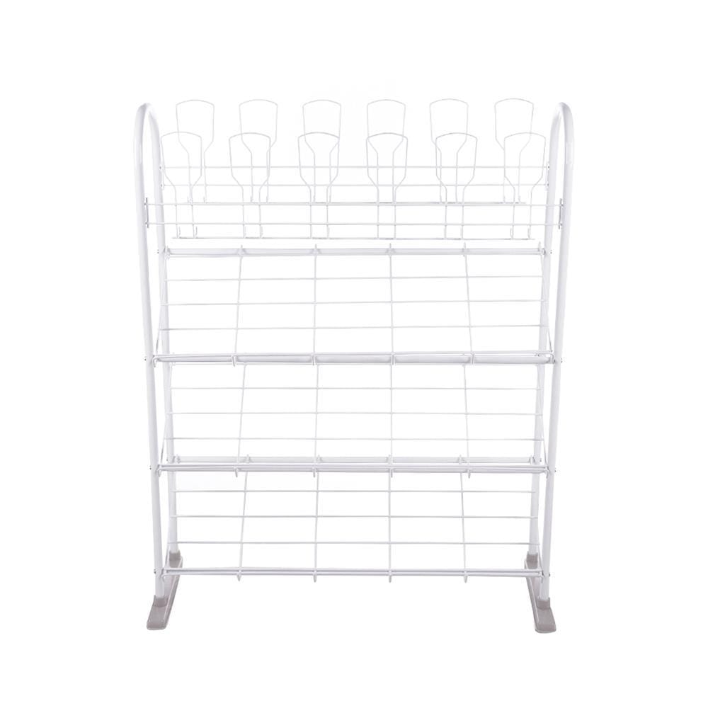 3 TIER SHOE RACK STACKO MPS-15EC 30X8X93CM WHITE