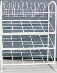 3 TIER SHOE RACK STACKO MPS-15EC 30X8X93CM WHITE