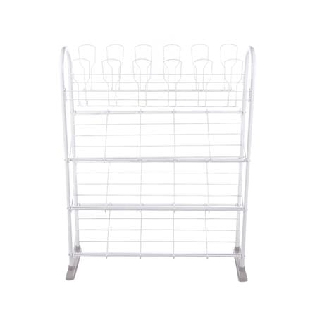3 TIER SHOE RACK STACKO MPS-15EC 30X8X93CM WHITE
