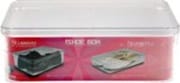 SHOE BOX STACKO 887RS 19.2X28X10.7CM CLEAR