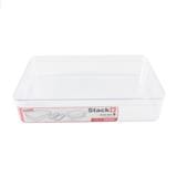 SHOE BOX STACKO 886RS 19.2X28X5.7CM CLEAR