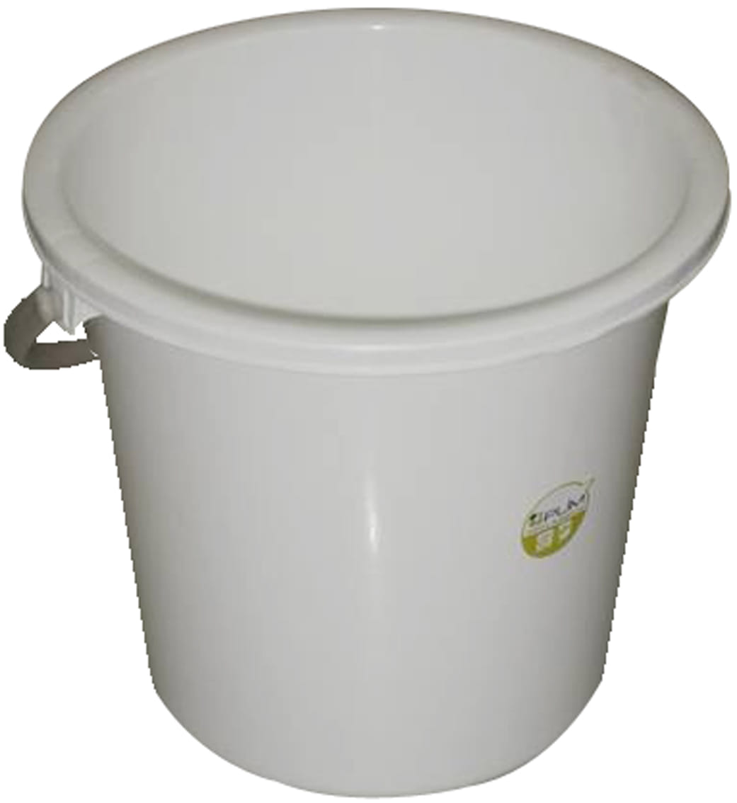 ROUND BUCKET PLIM 17L (4.5.gl) WHITE