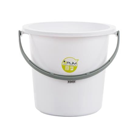 ROUND BUCKET PLIM 17L (4.5.gl) WHITE
