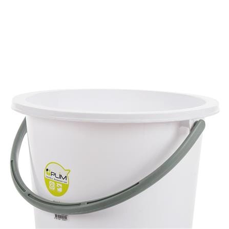 ROUND BUCKET PLIM 17L (4.5.gl) WHITE