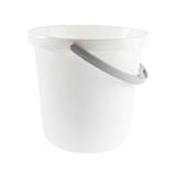 ROUND BUCKET PLIM 17L (4.5GL) WHITE