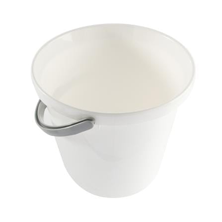 ROUND BUCKET PLIM 17L (4.5GL) WHITE