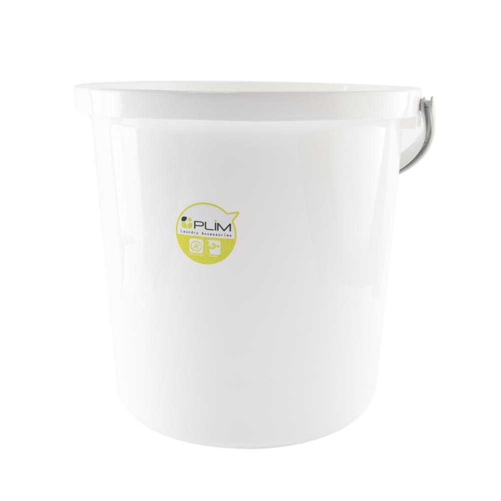 ROUND BUCKET PLIM 24.5L (6.5.gl) WHITE
