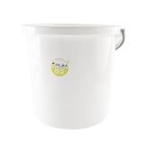 ROUND BUCKET PLIM 24.5L (6.5.gl) WHITE