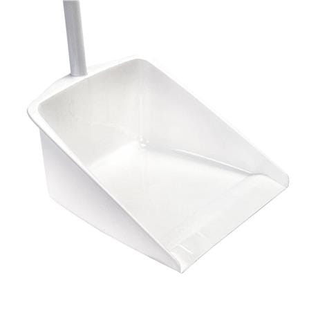 DUSTPAN PLASTIC JCJ 1901 11" WHITE