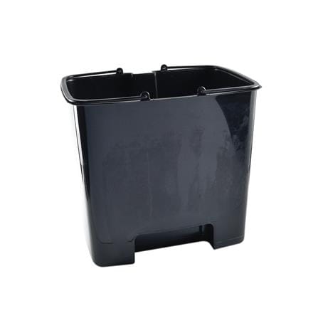 SQUARE DUSTBIN PEDAL ACCO CHIC 30L WHITE/GREY