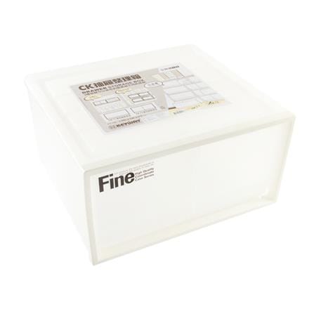 2 DRAWER BOX STACKO CK-72 40X35.8X21.2CM WHITE
