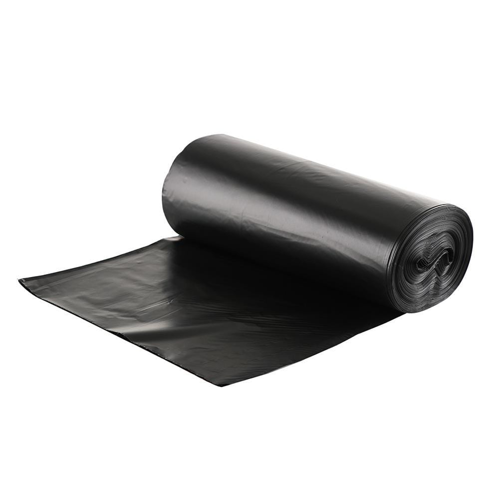 GARBAGE BAGS WITH STAR SEALED BOTTOM ACCO 24X28" 30PCS BLACK