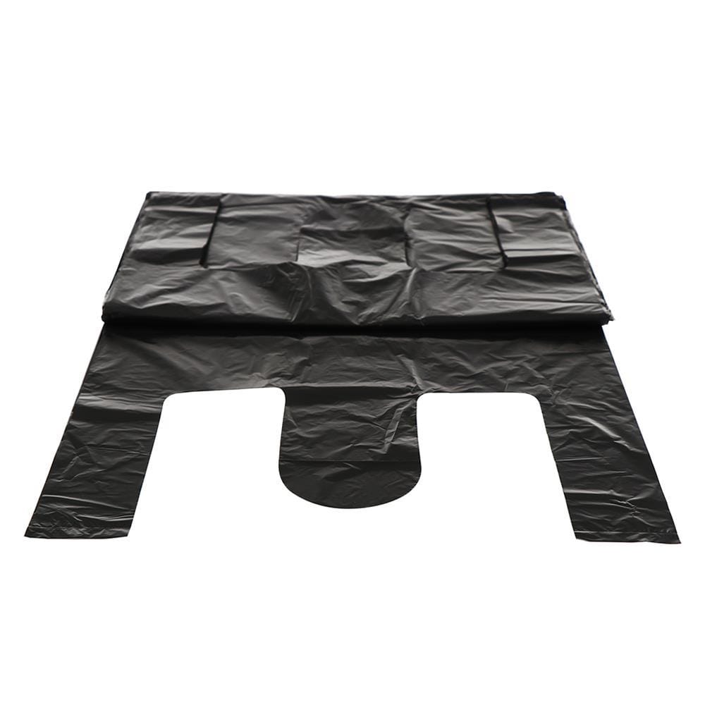 GARBAGE BAGS HANDLE TIE ACCO 24X28" 30PCS BLACK