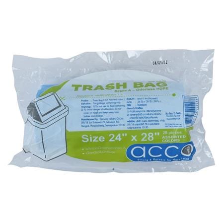 ACCO GARBAGE ROLL 24x28 28P RANDOM PICK