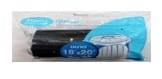 GARBAGE BAGS HANDLE TIE ACCO 18X20" 60PCS BLACK