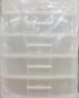 HOMEPRO APISITH DRAWER 4 TIER PLASTIC 29X15.8X20 CM WHITE