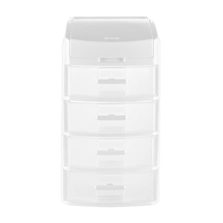 HOMEPRO APISITH DRAWER 4 TIER PLASTIC 29X15.8X20 CM WHITE