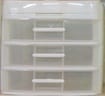 HOMEPRO APISITH DRAWER 3 TIER PLASTIC W15.8XD20XH23.2 CM WHITE