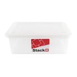 STORAGE BOX STACKO 6657 6L CLEAR