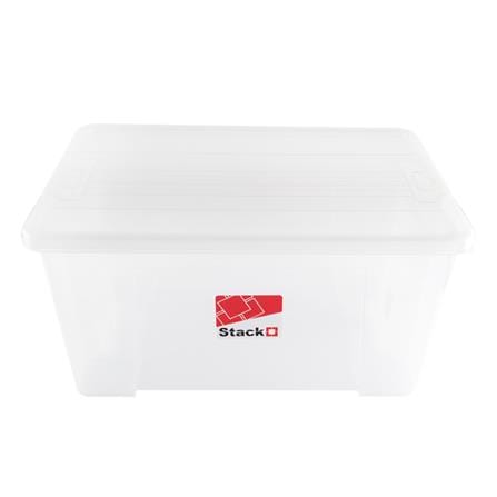 STORAGE BOX STACKO 6653 40L CLEAR