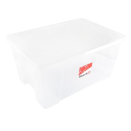 STORAGE BOX STACKO 6653 40L CLEAR