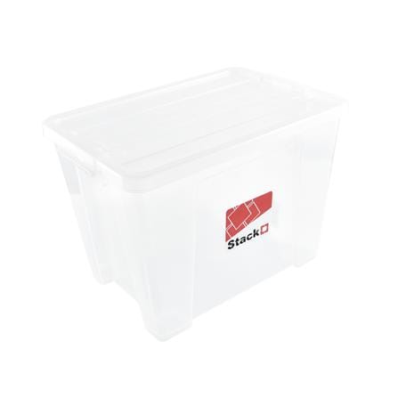 STORAGE BOX STACKO 6652 24L CLEAR