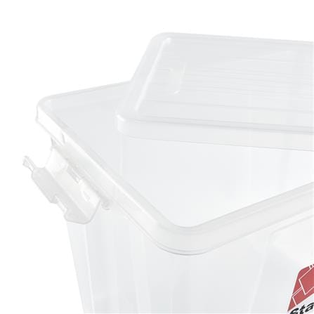 STORAGE BOX STACKO 6652 24L CLEAR