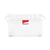 STORAGE BOX WITH WHEELS STACKO 2000 42L WHITE