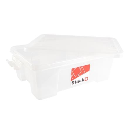 STORAGE BOX STACKO 6651 10L CLEAR