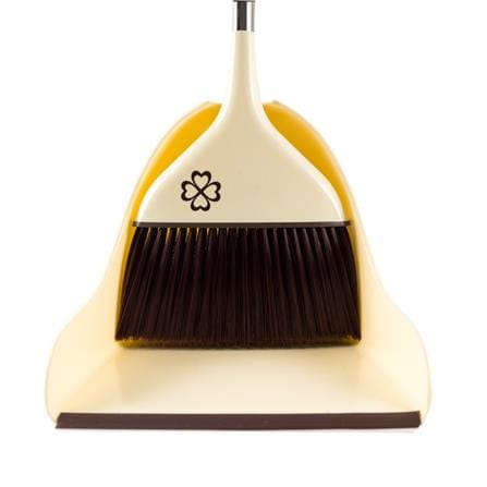 BROOM SET ACCO XG-2066 12" CREAM