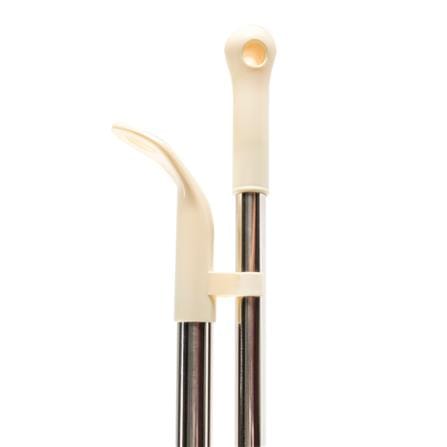 BROOM SET ACCO XG-2066 12" CREAM