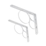 BRACKET STACKO O 25X18CM WHITE
