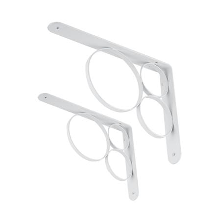 BRACKET STACKO O 25X18CM WHITE